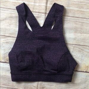 Lululemon High-Performance Women's Sports Bra in Deep Purple 💜